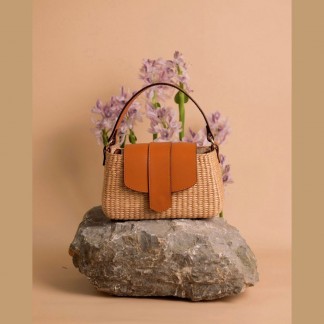 Túi Sương nâu 22x8xH12cm